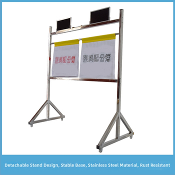 OME podlahové skóre tabuľa z nerezovej ocele pre basketbal a futbal s flip mechanizmom