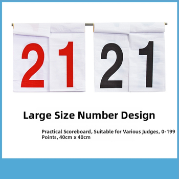 OME podlahové skóre tabuľa z nerezovej ocele pre basketbal a futbal s flip mechanizmom