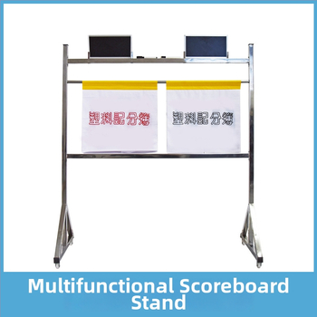 OME podlahové skóre tabuľa z nerezovej ocele pre basketbal a futbal s flip mechanizmom