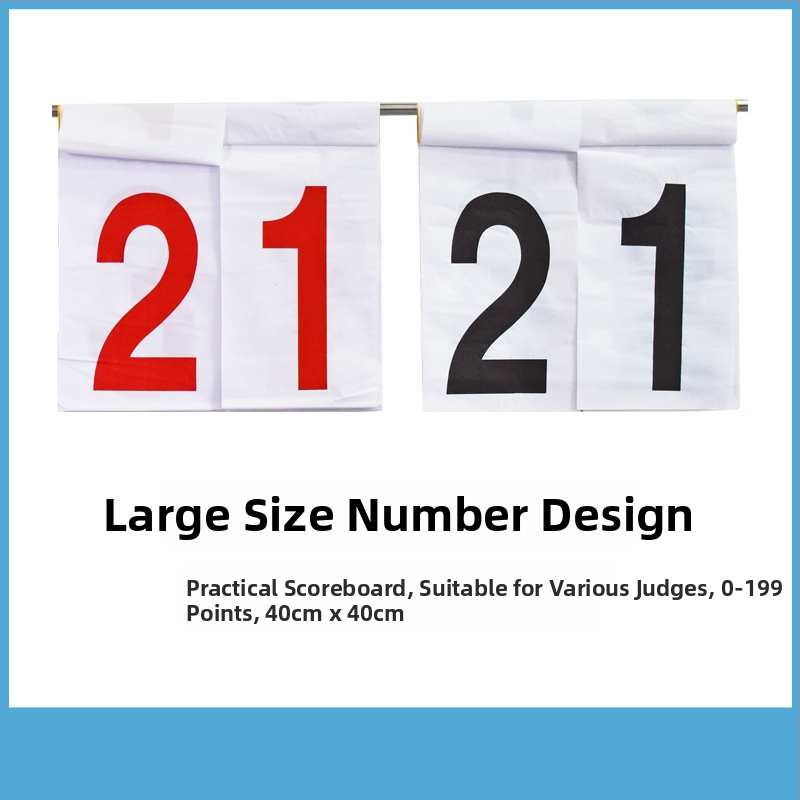 OME podlahové skóre tabuľa z nerezovej ocele pre basketbal a futbal s flip mechanizmom