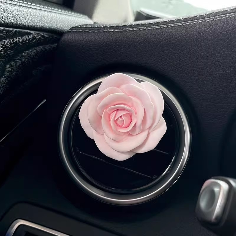 Auto difuzor kamenje s gip"skim držačem, klip za izlaz zraka, musk miris, aromatičan i uklanjanje mirisa