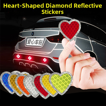 Shiny stickere reflectorizante cu diamante pentru mașini - adeziv cu strasuri, autocolant autoadeziv, model diamant