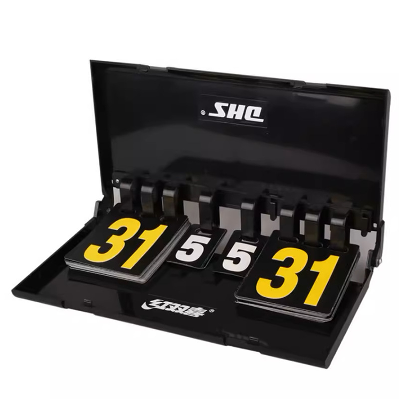 Asztali tenisz pontozó tábla, modell F504, ABS anyag, szórakozás és otthoni használat