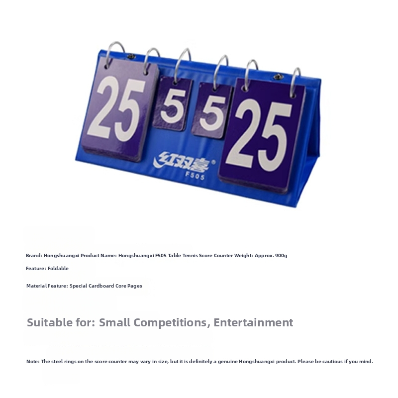 Asztali tenisz pontozó tábla, modell F504, ABS anyag, szórakozás és otthoni használat