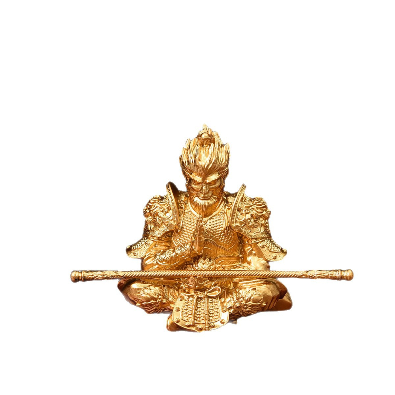 Sun Wukong figurica od smole – nacionalni trend stil, figurica za auto, dnevni boravak ili ured, poklon Tea Pet