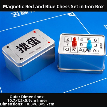 Egg-Breaking Box na skladovanie a zapisovanie bodov – dvojúčelová kartová škatuľa, vodotesná a prachotesná