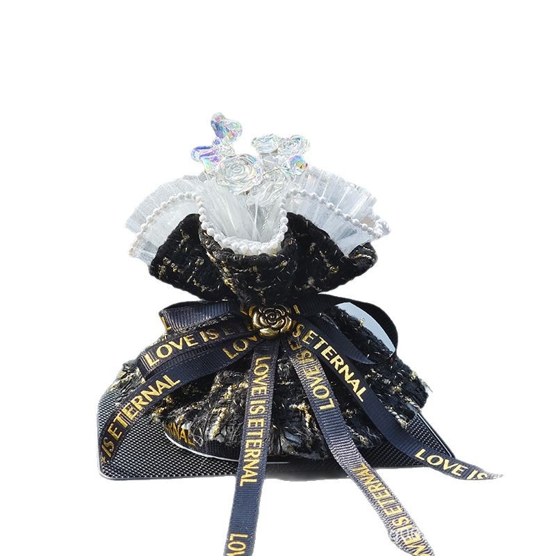Buchet din textil pentru aromaterapie, decor interior pentru mașină – Stil modern