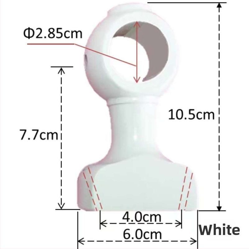 Drevená základňa držiaka závesu s dekoratívnym čelom – jednoprútikové a dvojprútikové konzoly, univerzálne použitie, moderný minimalistický štýl