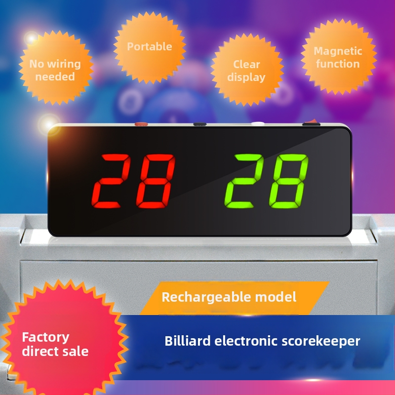 ABS цифрово табло за резултати за тенис на маса и билярд – табло за зала