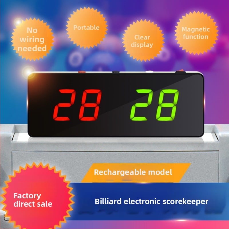 ABS цифрово табло за резултати за тенис на маса и билярд – табло за зала