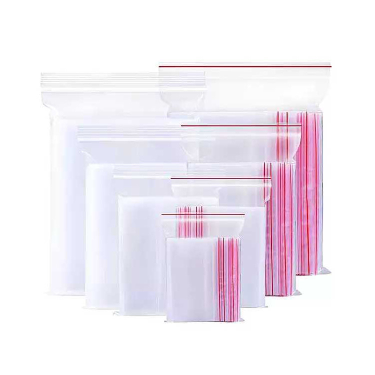 Önzáródó PE zacskó ékszerekhez és hardverhez, új anyag, Shantou eredetű