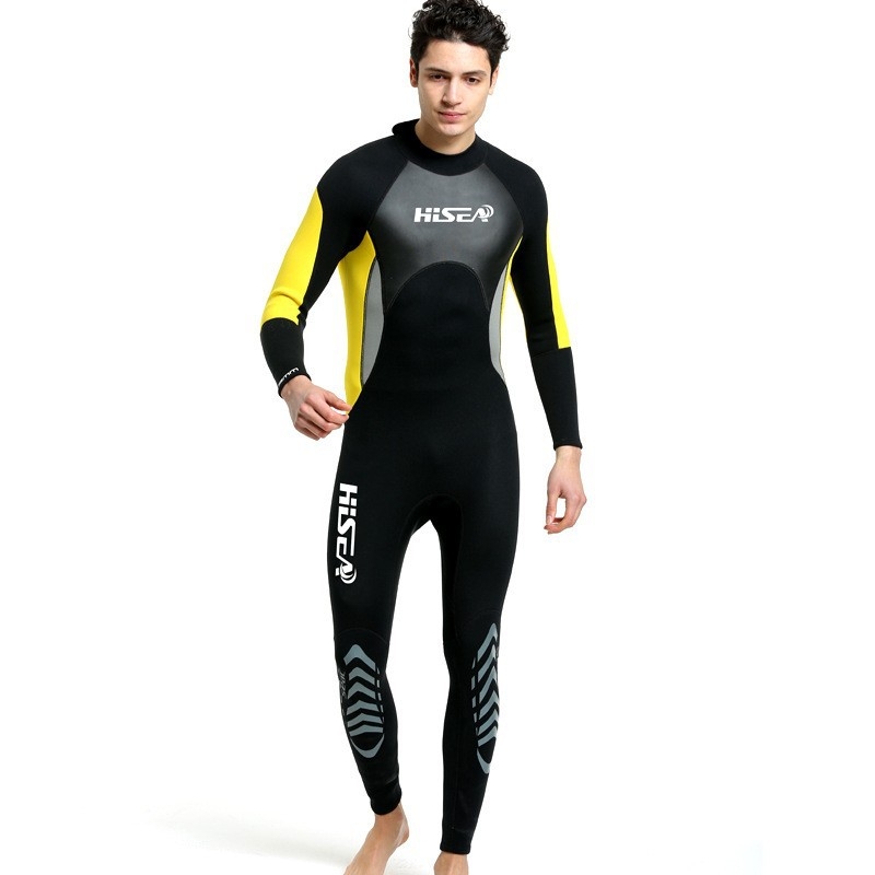 Unisex 3mm potapljački wetsuit s dugim rukavima i dugim nogavicama, za ronjenje, plivanje i snorkeling, pogodno za zimu, proljeće i jesen