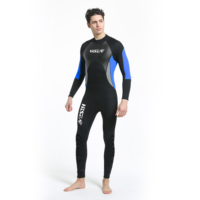 Unisex 3mm potapljački wetsuit s dugim rukavima i dugim nogavicama, za ronjenje, plivanje i snorkeling, pogodno za zimu, proljeće i jesen