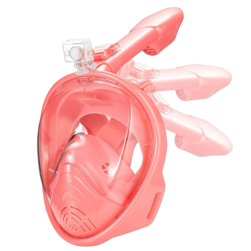 Dječja sklopiva maska za ronjenje s integriranim snorkelom, potpuno suhe plivačke naočale (ABS materijal; za djecu; OEM marka; ovlaštene privatne marke: Da)