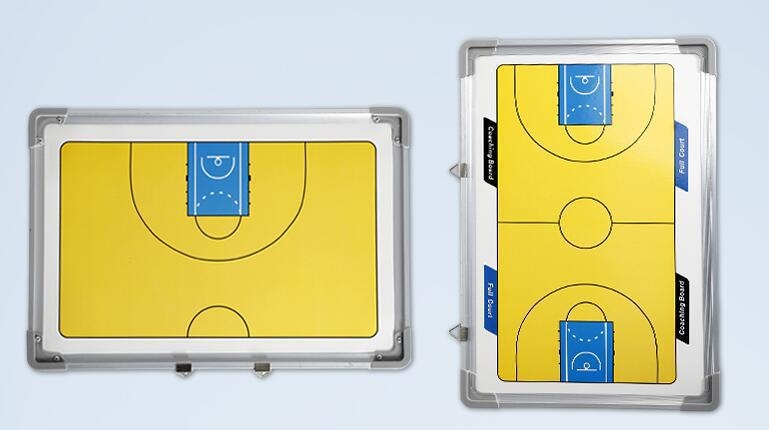 Taktička ploča za nogomet, košarku i odbojku — dvostrana magnetska ploča s olovkom i gumom, aluminijska legura