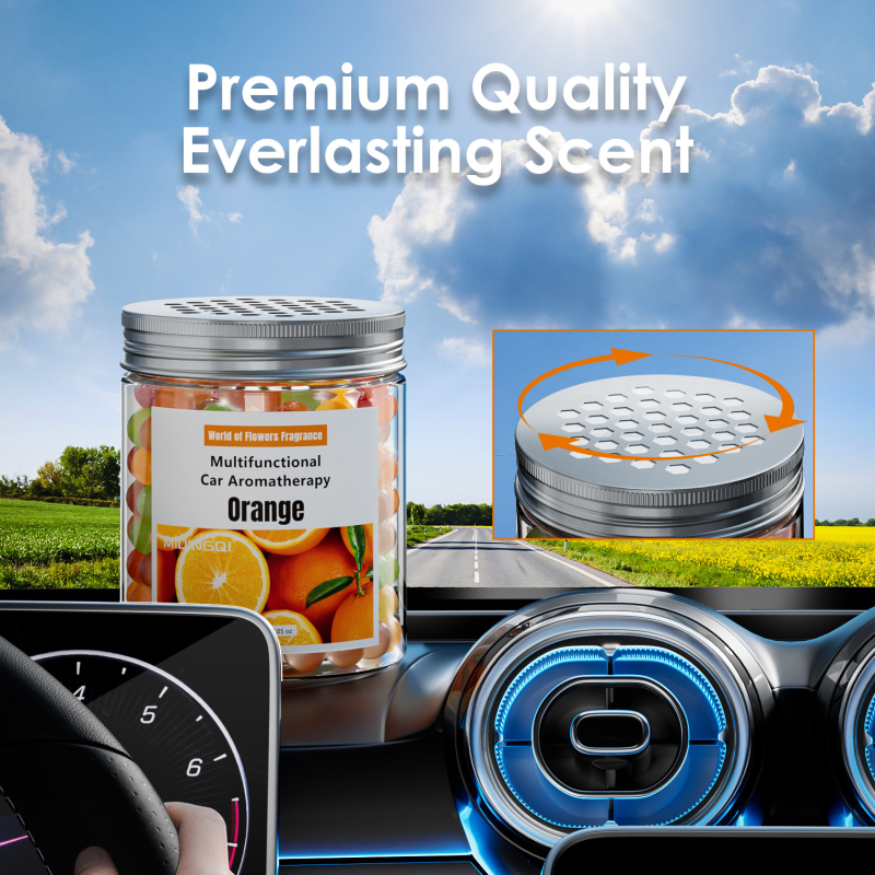 Automobilski difuzor za aromu – MIDINGQI, miris Citrus Ocean i Fruity Aroma, kapacitet 100–200 ml, montiranje na sjedalo, trajanje mirisa više od 90 dana