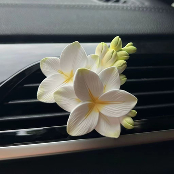 Automobilski difuzor parfema s gipkim držačem, Frezija miris, klips za otvor za ventilaciju, 5–10 ml, vrijeme isparavanja 1–15 dana