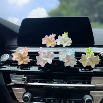 Automobilski difuzor parfema s gipkim držačem, Frezija miris, klips za otvor za ventilaciju, 5–10 ml, vrijeme isparavanja 1–15 dana