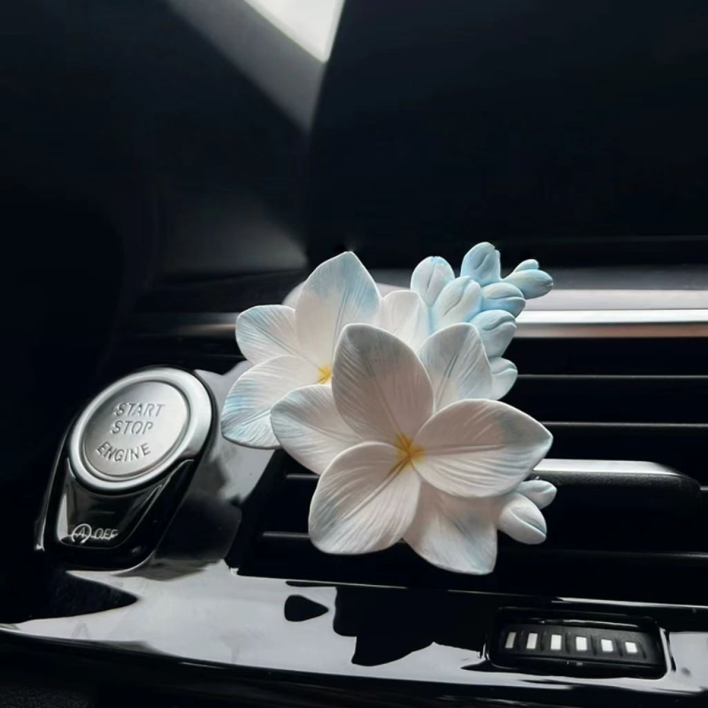 Automobilski difuzor parfema s gipkim držačem, Frezija miris, klips za otvor za ventilaciju, 5–10 ml, vrijeme isparavanja 1–15 dana
