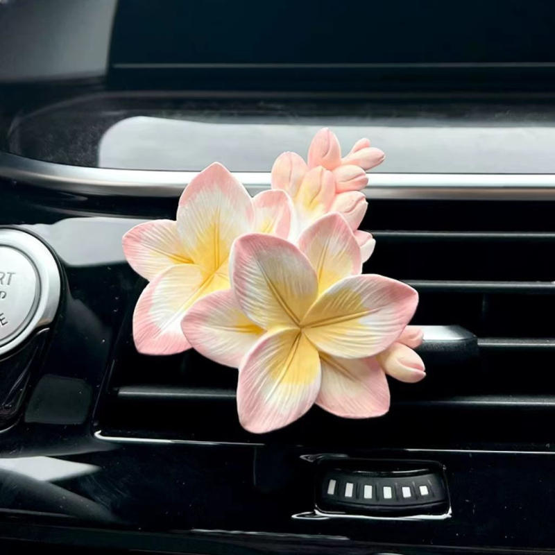 Automobilski difuzor parfema s gipkim držačem, Frezija miris, klips za otvor za ventilaciju, 5–10 ml, vrijeme isparavanja 1–15 dana