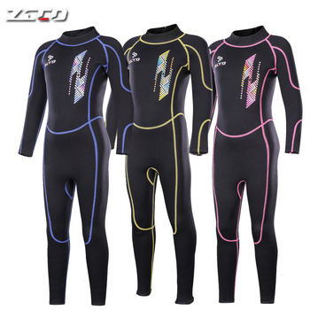Dječji neoprenski kombinezon od 2,5 mm – unisex, za plivanje i ronjenje, sve sezone, toplo