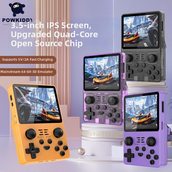 POWKIDDY RGB20S prenosná open-source herná konzola, HD mini GBA arkáda s joystickom