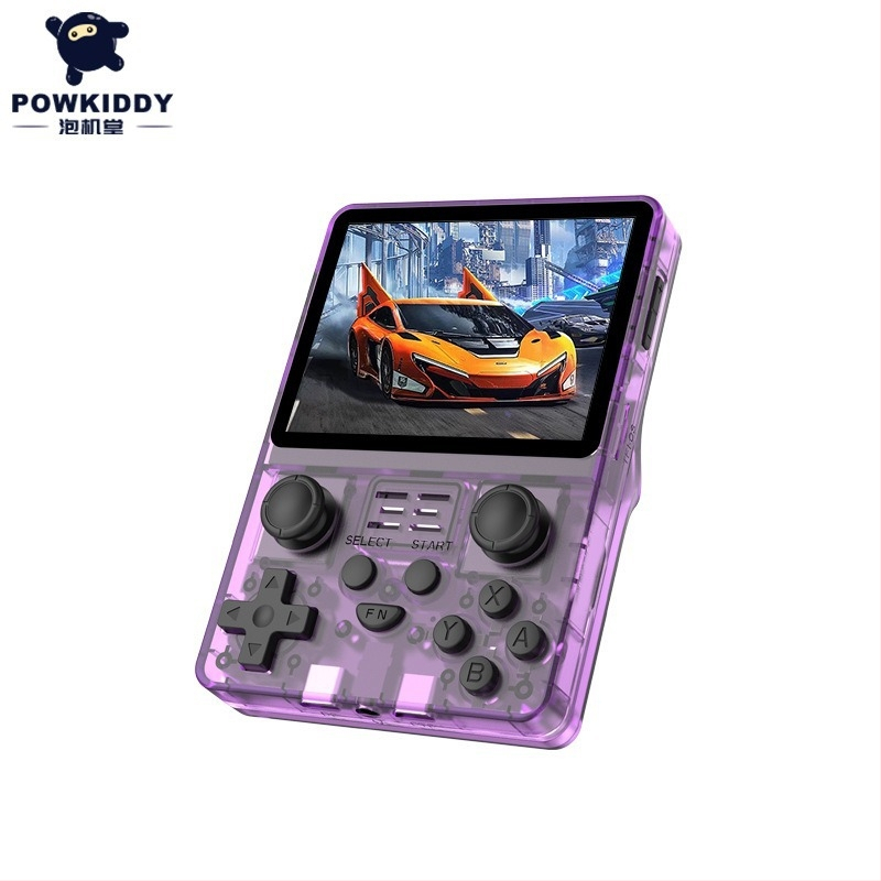 POWKIDDY RGB20S prenosná open-source herná konzola, HD mini GBA arkáda s joystickom