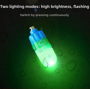 Seafrogs SOS Potápačské signálne svetlo — ABS ručné podvodné svetlo, vodotesné do 60 m, sprievodné potápačské svetlo, možnosť prispôsobenia loga