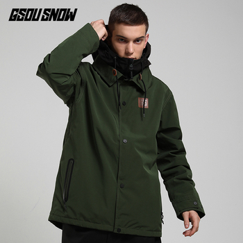 Gsousnow férfi síruha – vízálló, lélegző és szélálló, meleg selyemrost töltéssel