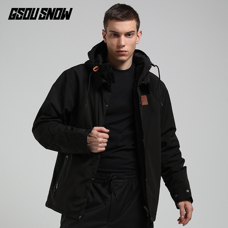 Gsousnow férfi síruha – vízálló, lélegző és szélálló, meleg selyemrost töltéssel