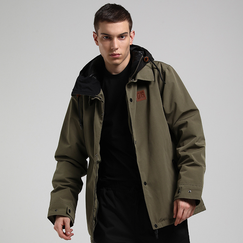 Gsousnow férfi síruha – vízálló, lélegző és szélálló, meleg selyemrost töltéssel