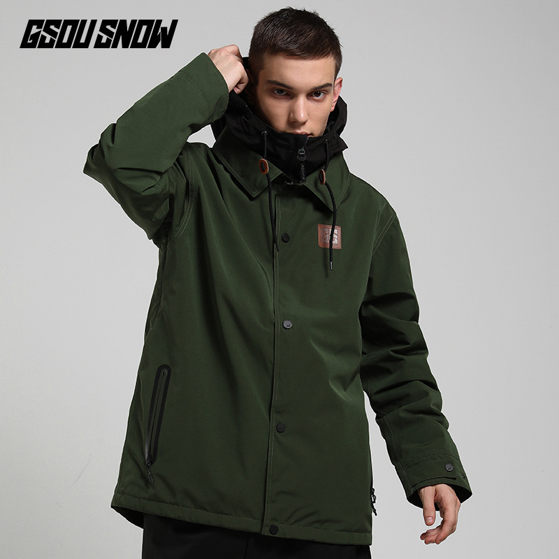 Gsousnow férfi síruha – vízálló, lélegző és szélálló, meleg selyemrost töltéssel