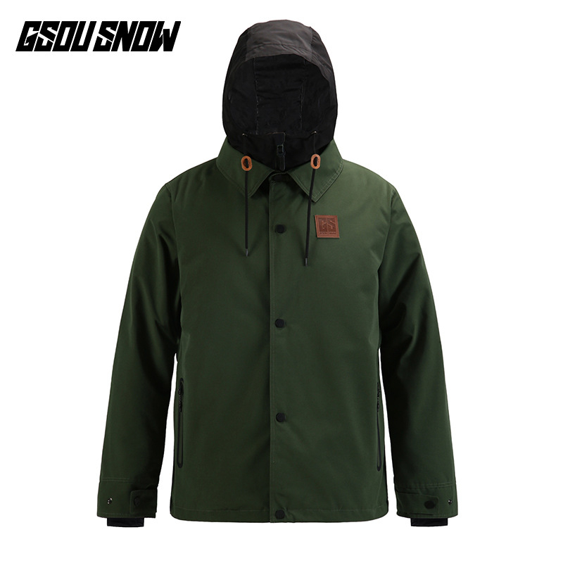 Gsousnow férfi síruha – vízálló, lélegző és szélálló, meleg selyemrost töltéssel