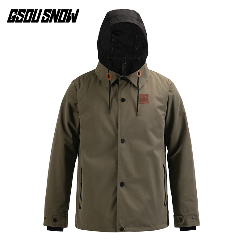 Gsousnow férfi síruha – vízálló, lélegző és szélálló, meleg selyemrost töltéssel