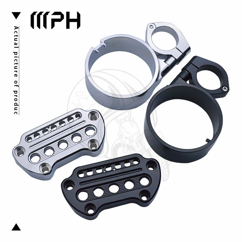 ARMIK Hl-001 Скоба за прибори за Harley Sportster (от 1993 г.) и Dyna (1993–2005), 39mm странично преместване