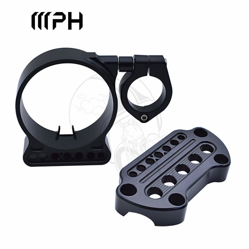 ARMIK Hl-001 Скоба за прибори за Harley Sportster (от 1993 г.) и Dyna (1993–2005), 39mm странично преместване