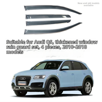Linlie PU dažďové ochrany okien pre Audi Q5/Q5L/E‑Tron/Coupe Sportback