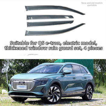 Linlie PU dažďové ochrany okien pre Audi Q5/Q5L/E‑Tron/Coupe Sportback