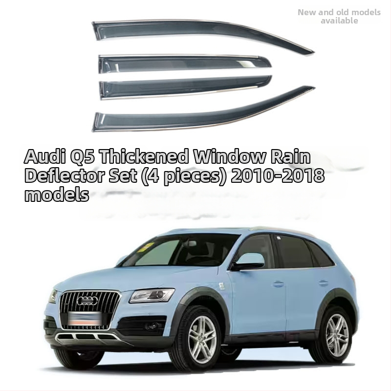 Linlie PU dažďové ochrany okien pre Audi Q5/Q5L/E‑Tron/Coupe Sportback