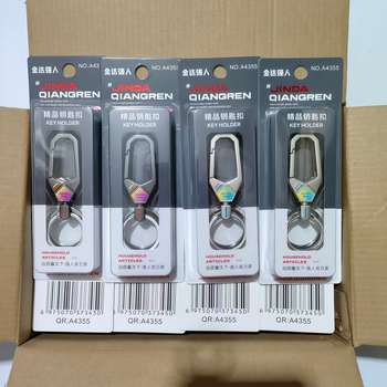 Breloc pentru chei auto Golden Strongman • aliaj titaniu • stil modern minimalist • pentru mașini și vehicule electrice