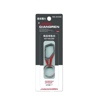 Breloc pentru chei auto Golden Strongman • aliaj titaniu • stil modern minimalist • pentru mașini și vehicule electrice