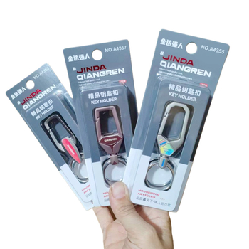 Breloc pentru chei auto Golden Strongman • aliaj titaniu • stil modern minimalist • pentru mașini și vehicule electrice