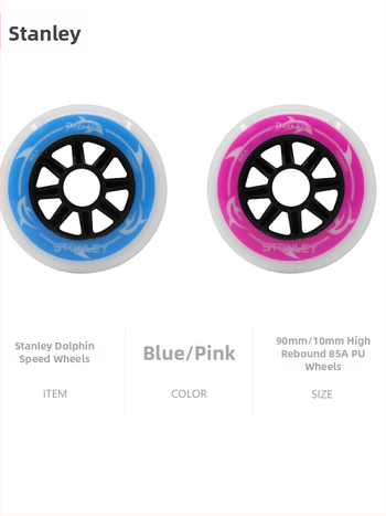 Kotači za brze rolere, veliki promjeri 90 mm i 100 mm, PU 85A