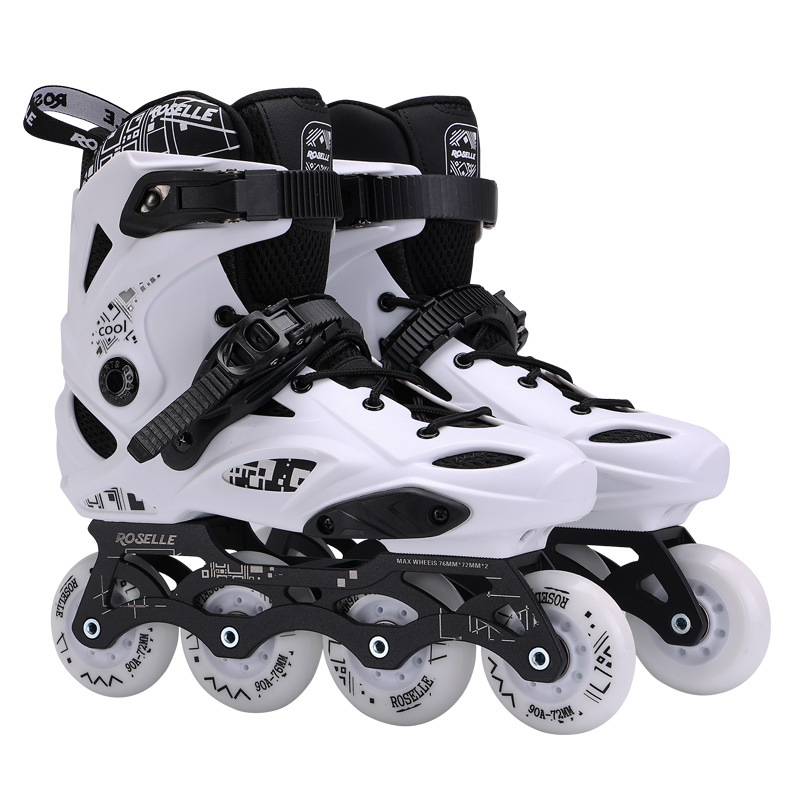 Role skates ROSELLE/Lo, jednoskolarni dizajn, PU kotači, unisex