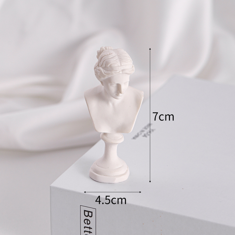 Smola портретna statua za izlaganje nakita, mini skulptura za fotografiranje proizvoda (materijal: smola; izvor: Spot; tip: pozadinski platno)
