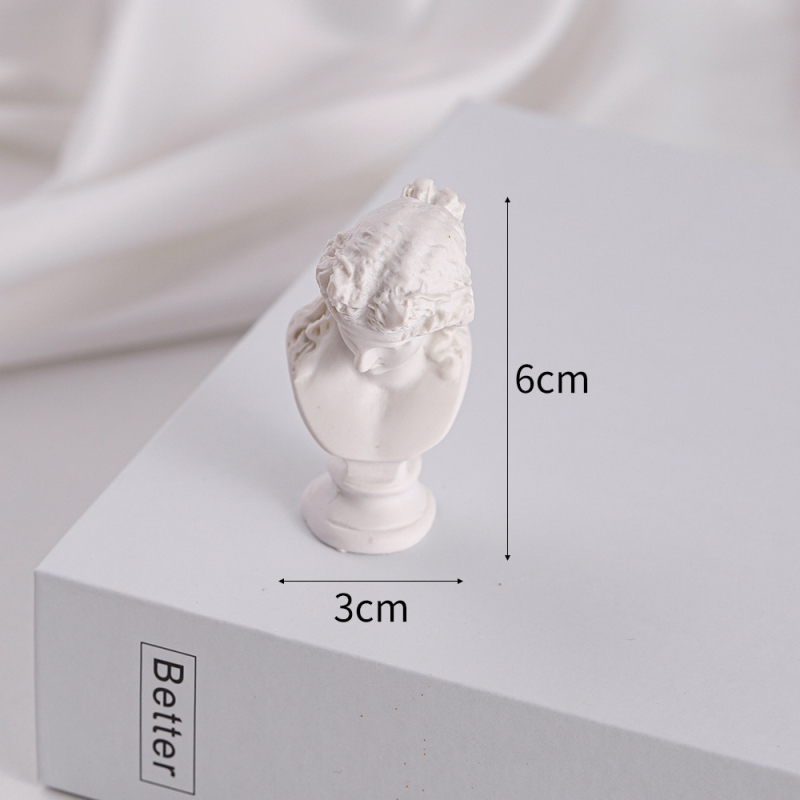 Smola портретna statua za izlaganje nakita, mini skulptura za fotografiranje proizvoda (materijal: smola; izvor: Spot; tip: pozadinski platno)