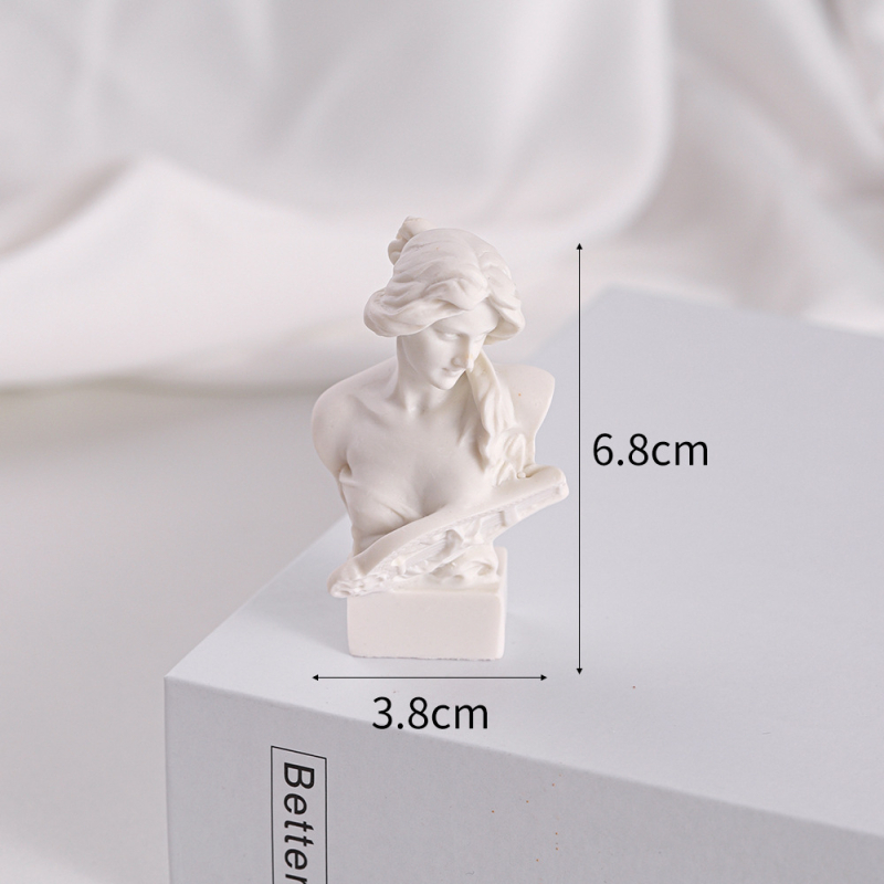 Smola портретna statua za izlaganje nakita, mini skulptura za fotografiranje proizvoda (materijal: smola; izvor: Spot; tip: pozadinski platno)