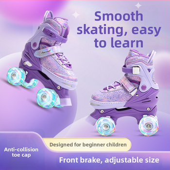 Korčule na kolieskach - PU+ sieťový vrch, dvojradové kolieska, PU kolieska, podrážka PP/PA