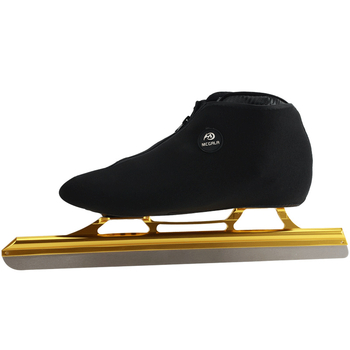 Flízzel bélelt cipzárral ellátott jégkorcsolya cipővédő felnőtteknek | felső rész SBR