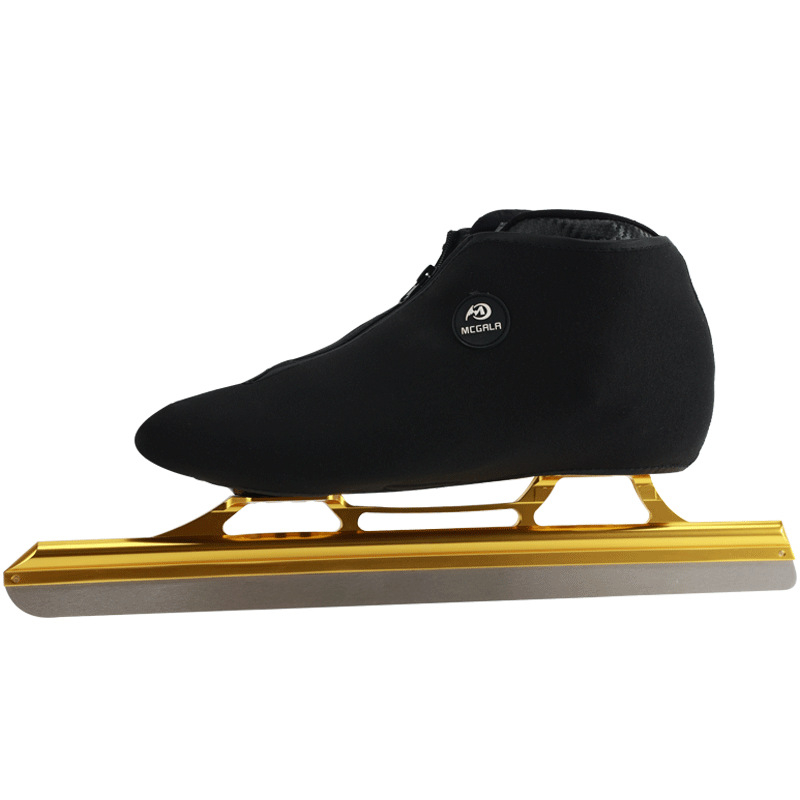 Flízzel bélelt cipzárral ellátott jégkorcsolya cipővédő felnőtteknek | felső rész SBR